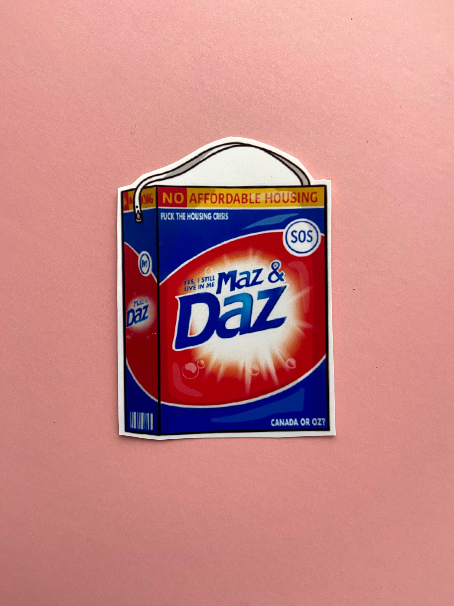 MAZ & DAZ STICKER