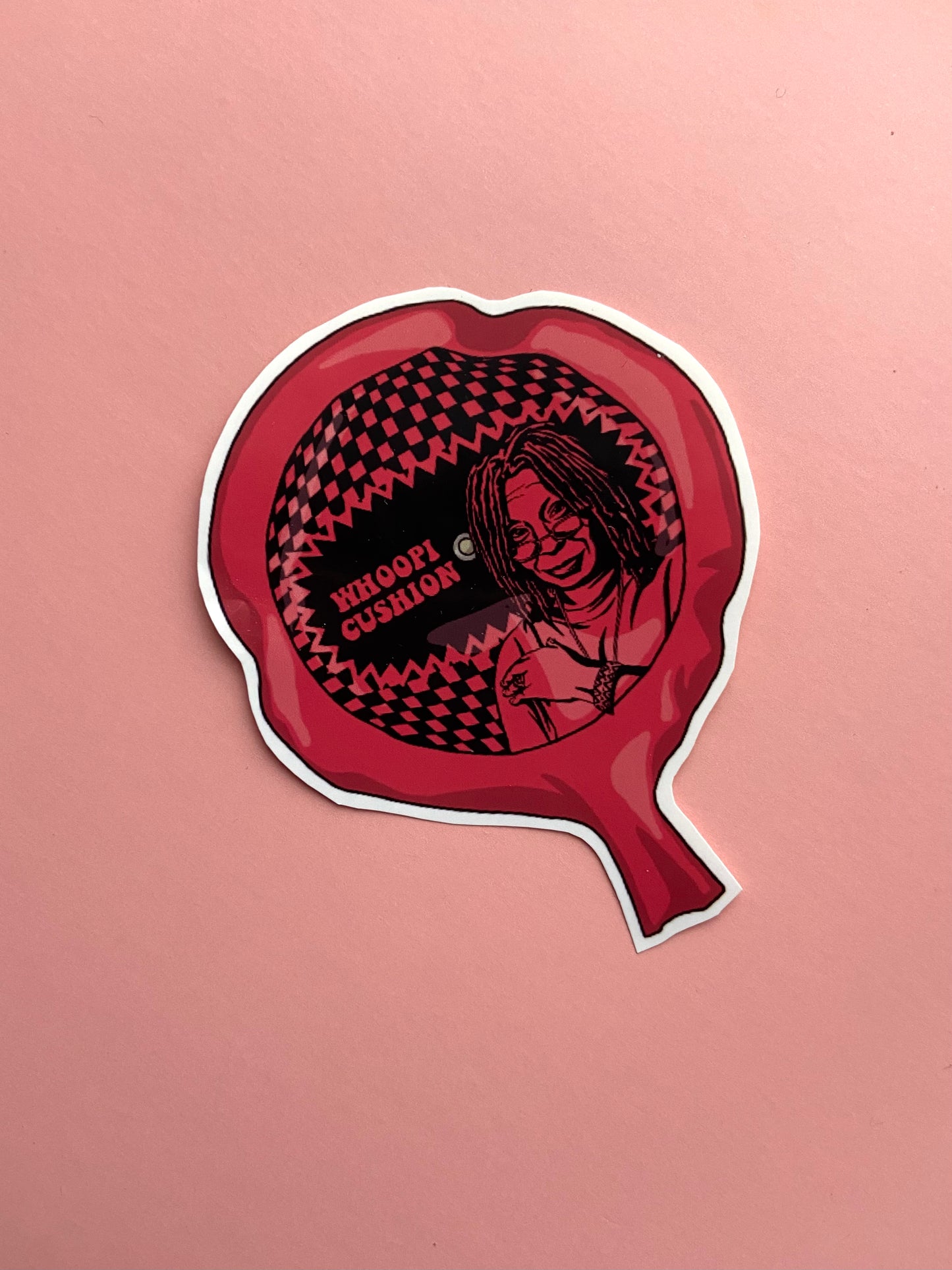 WHOOPIE CUSHION STICKER