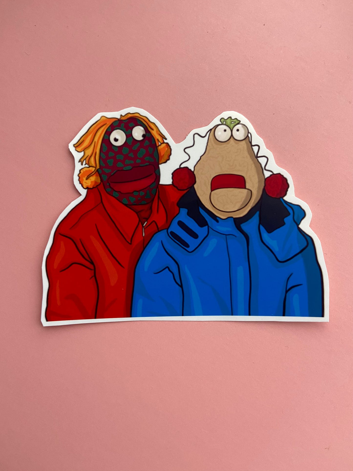 ZIG & ZAG STICKER
