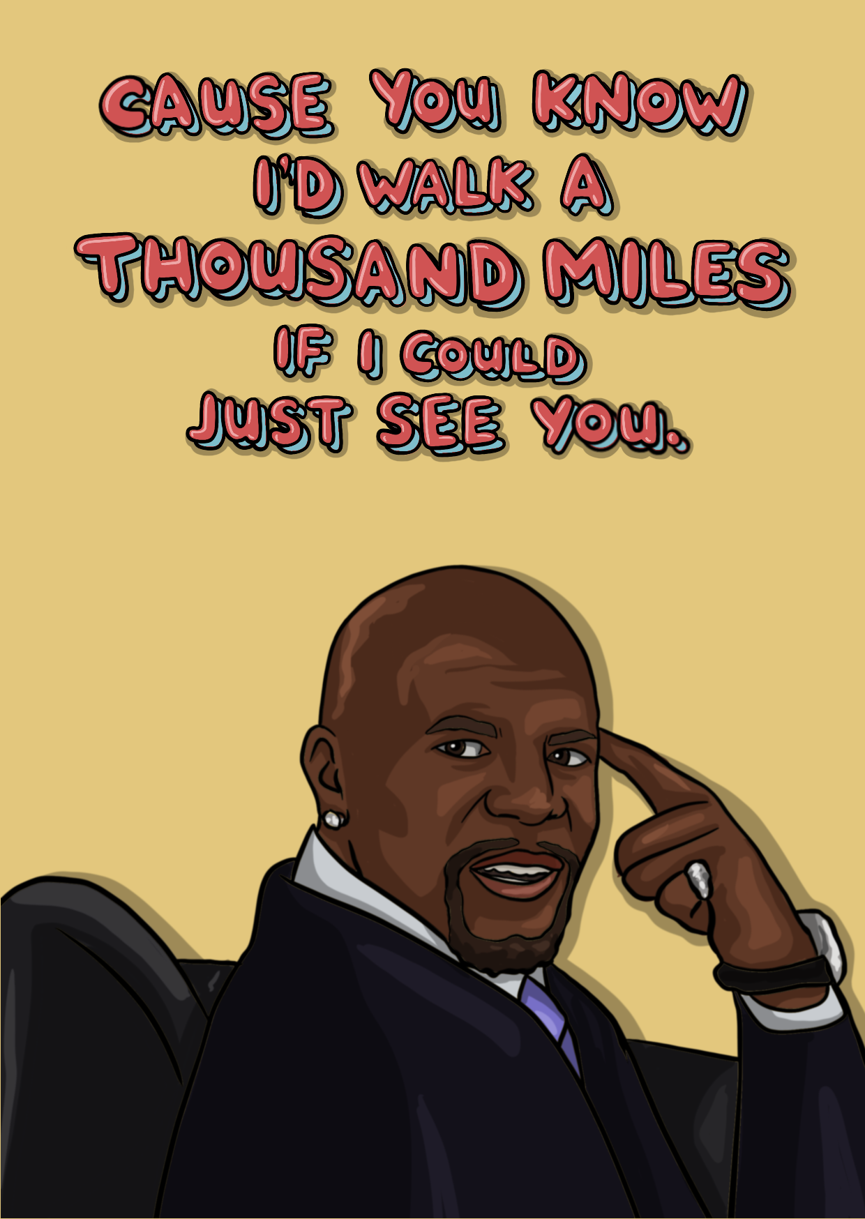 TERRY CREWS THOUSAND MILES