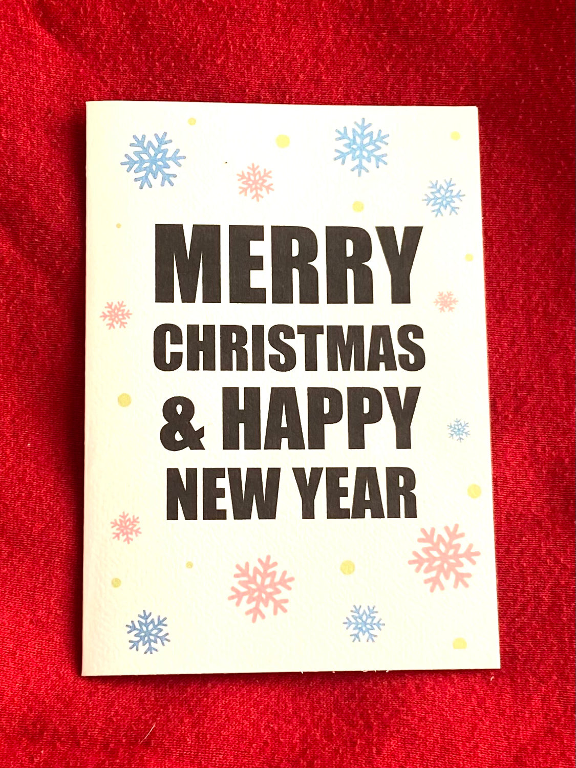 MERRY CHRISTMAS