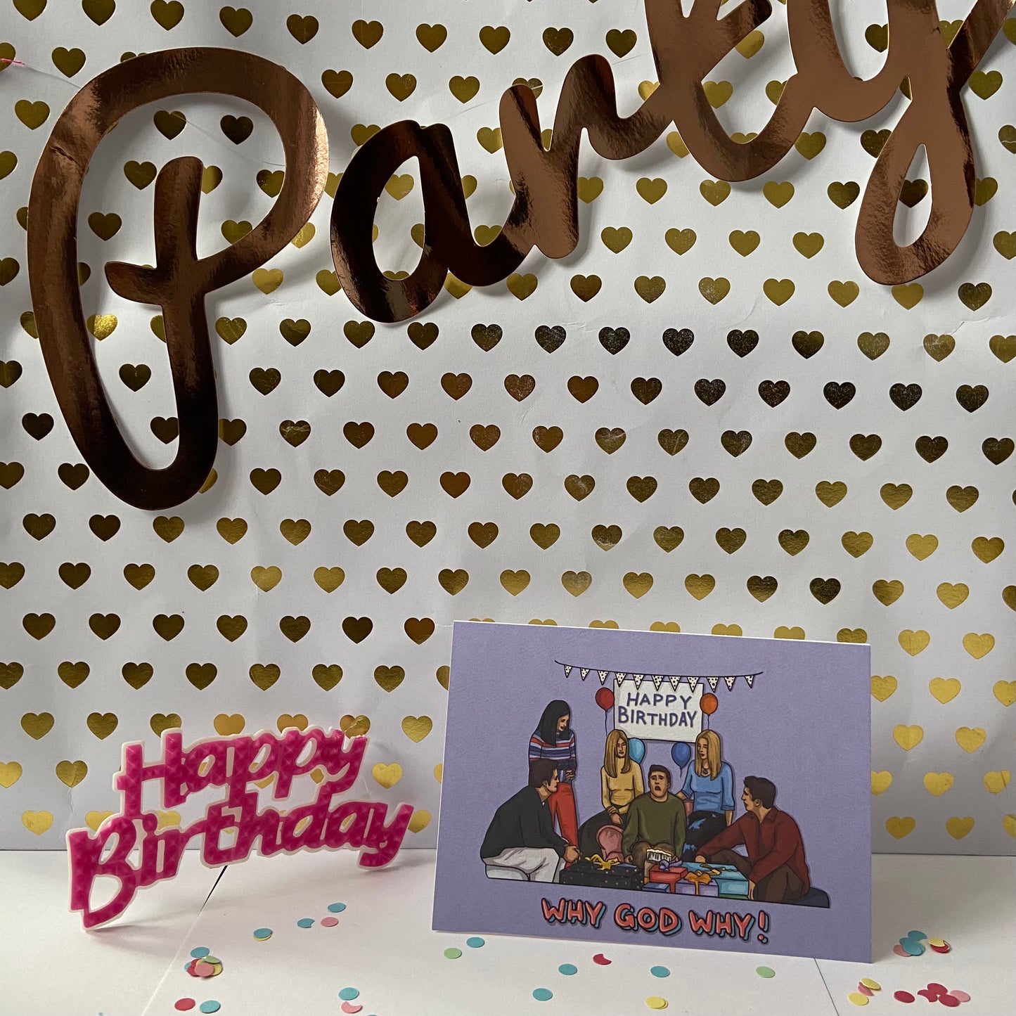 WHY GOD WHY! FRIENDS