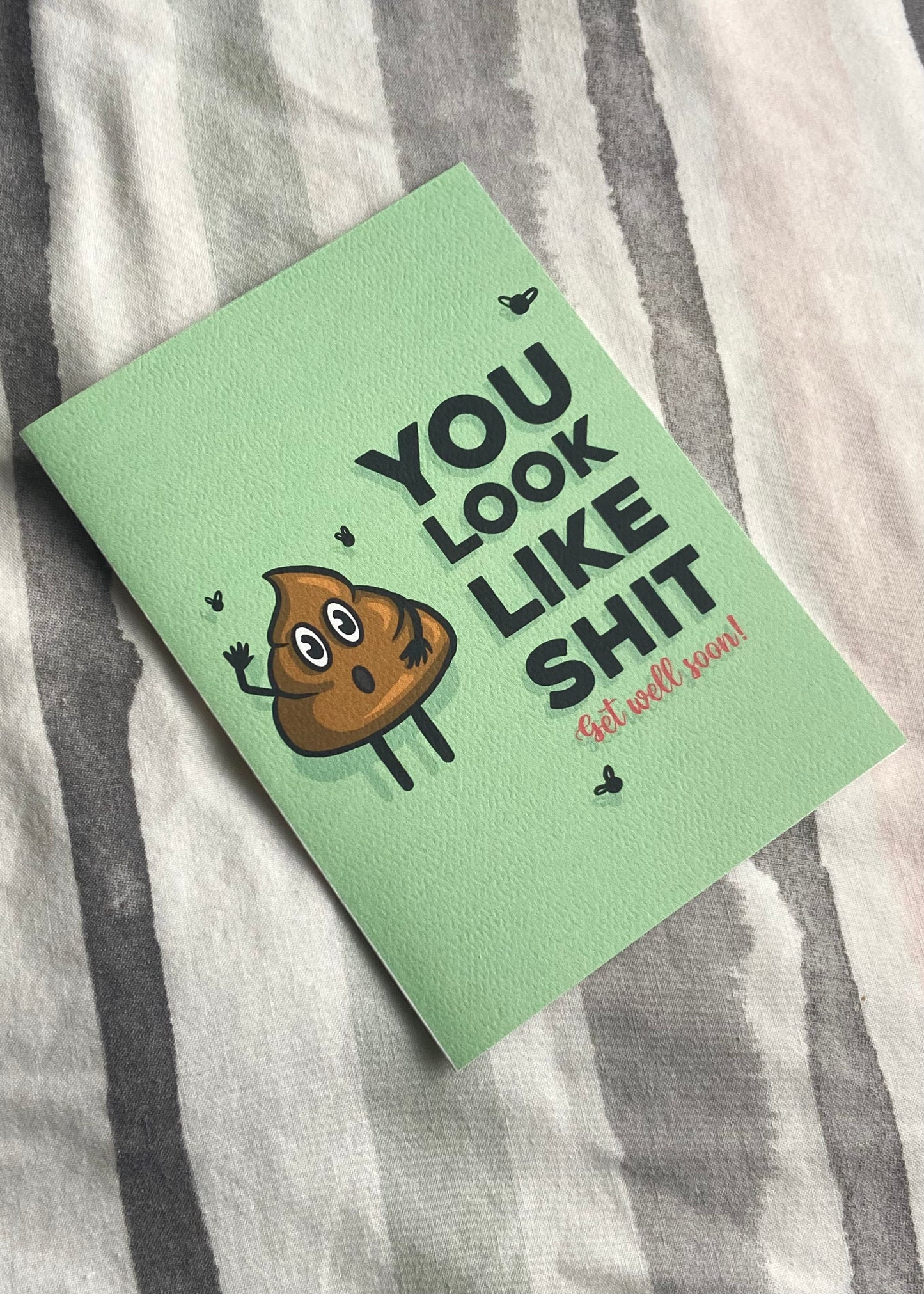 YOU LOOK LIKE SHIT