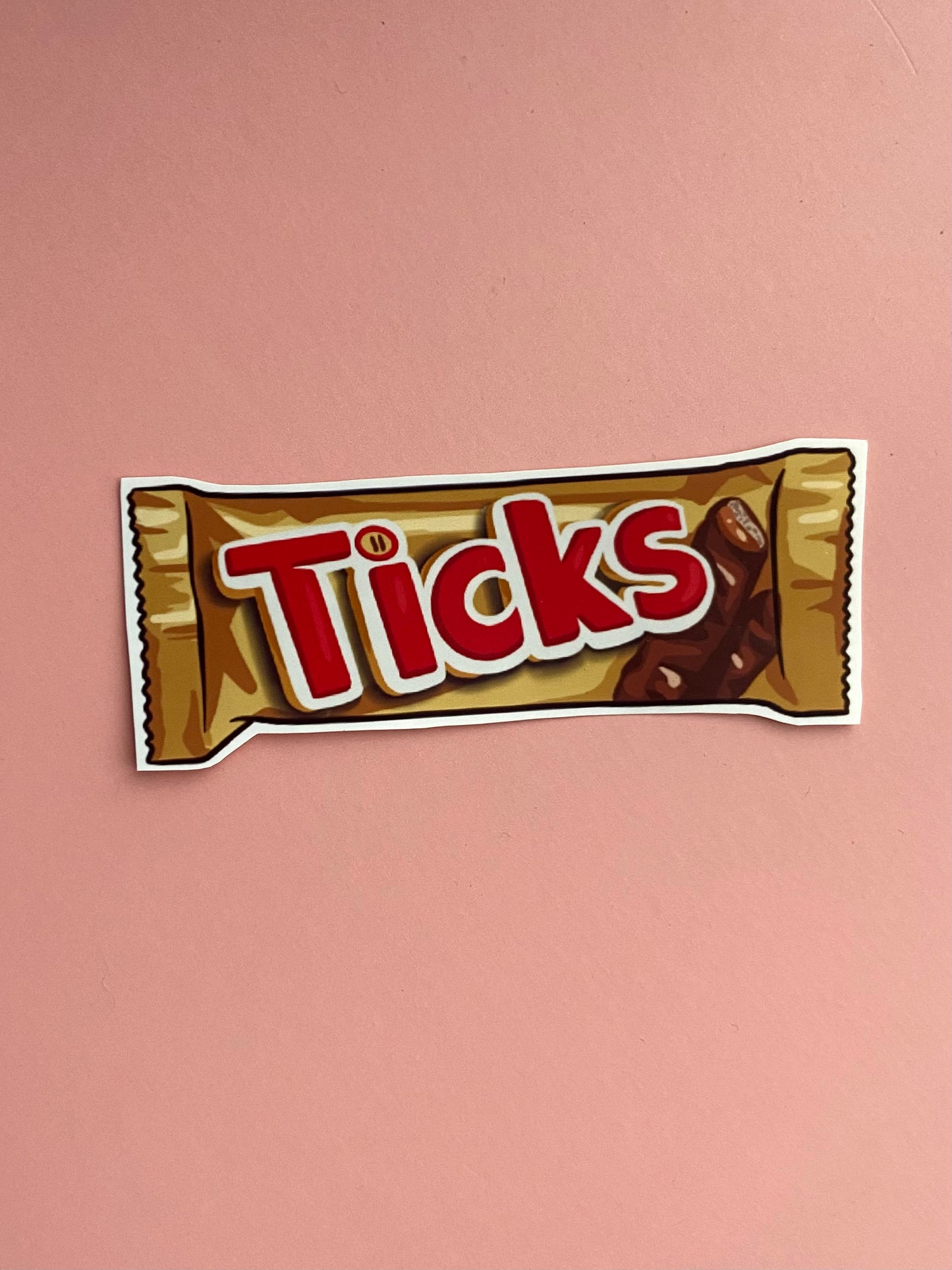 TICKS TWIX STICKER