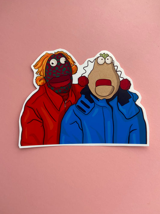 ZIG & ZAG STICKER