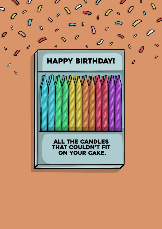 TOO MANY CANDLES