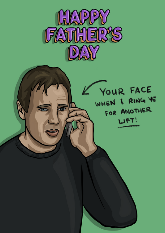 NEESON TAKEN CARD