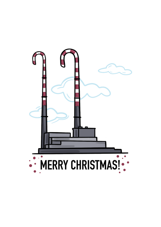 POOLBEG CHRISTMAS CARD