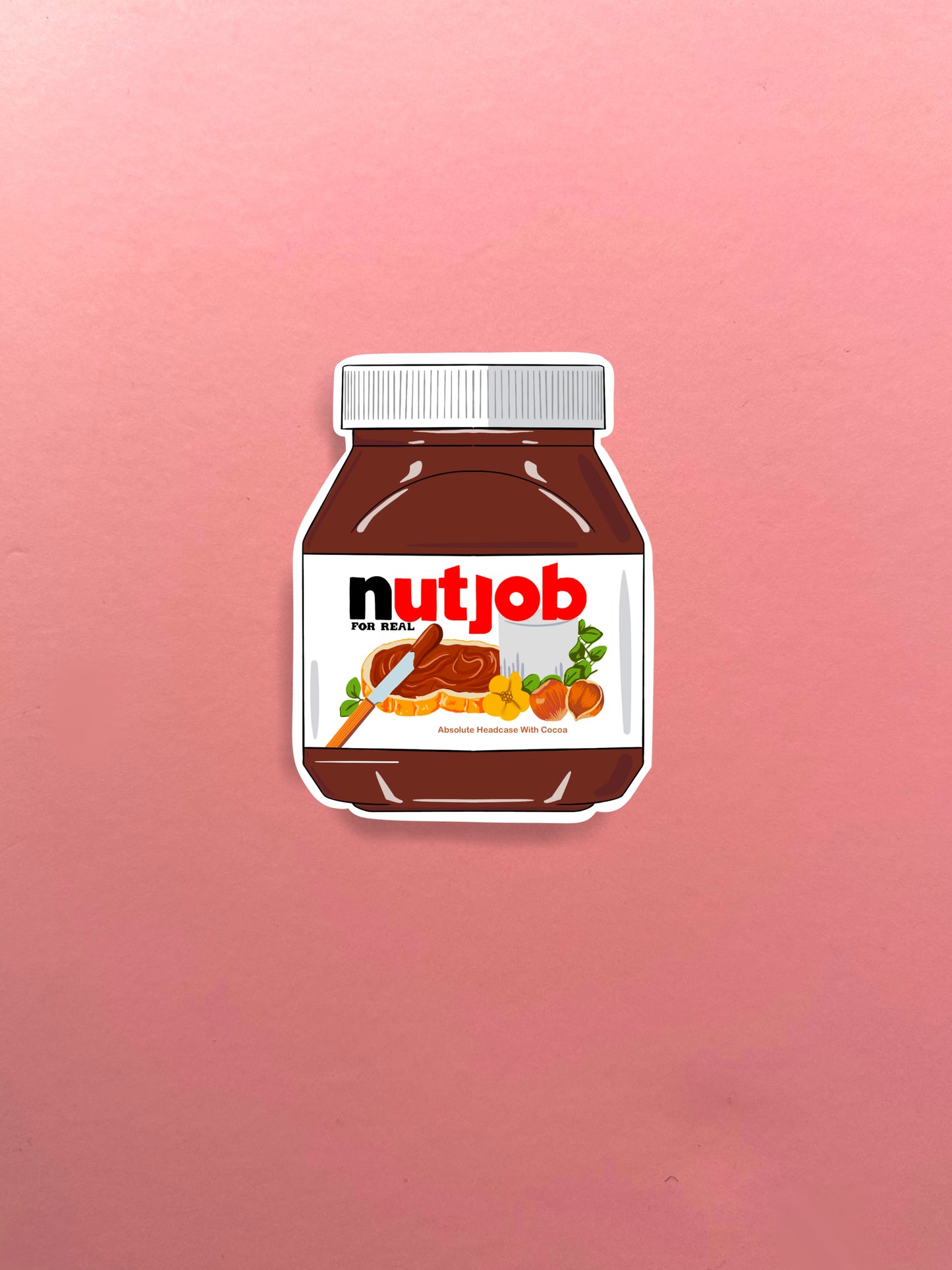 NUTJOB STICKER