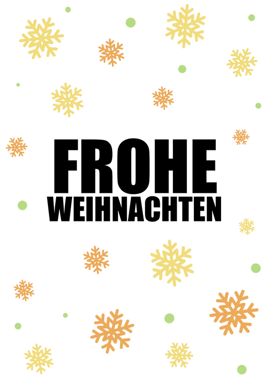 FROHE WEIHACHTEN